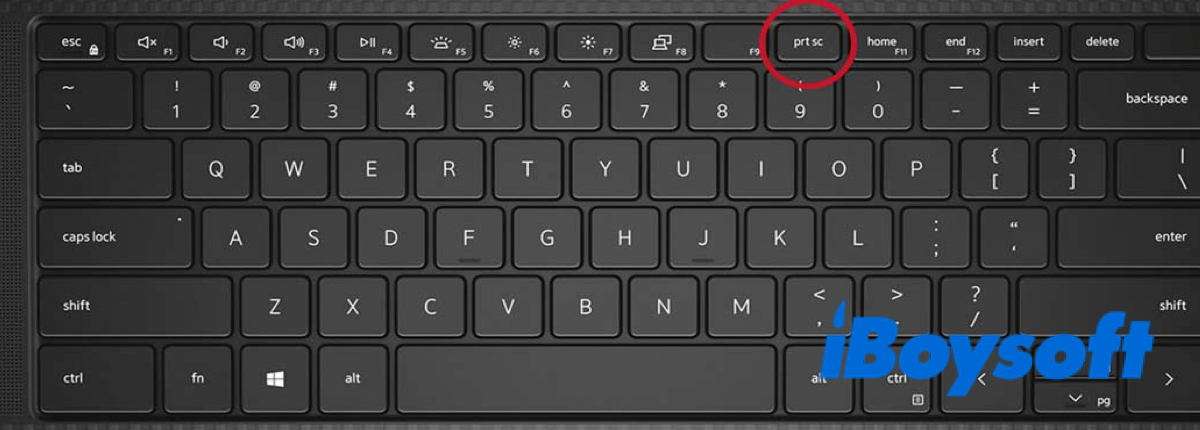 Print screen key on keyboard